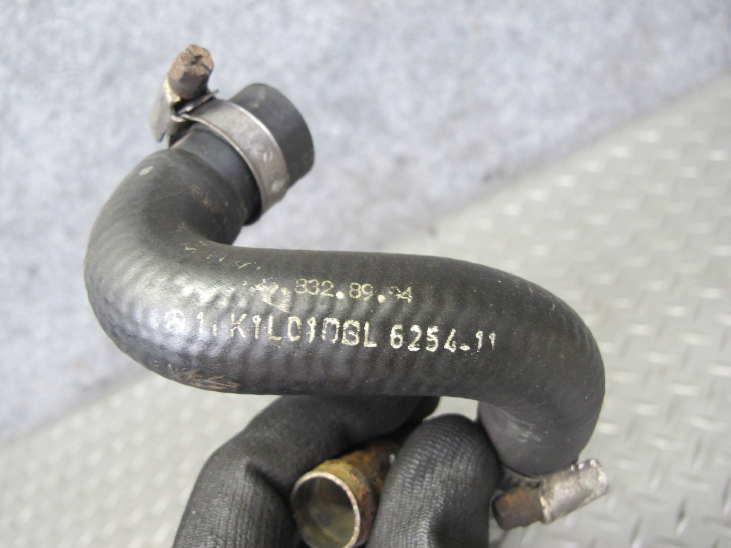 82-85 Mercedes W123 300D M617 617.952 Engine Cooling  Hose Pipe Line Set OEM
