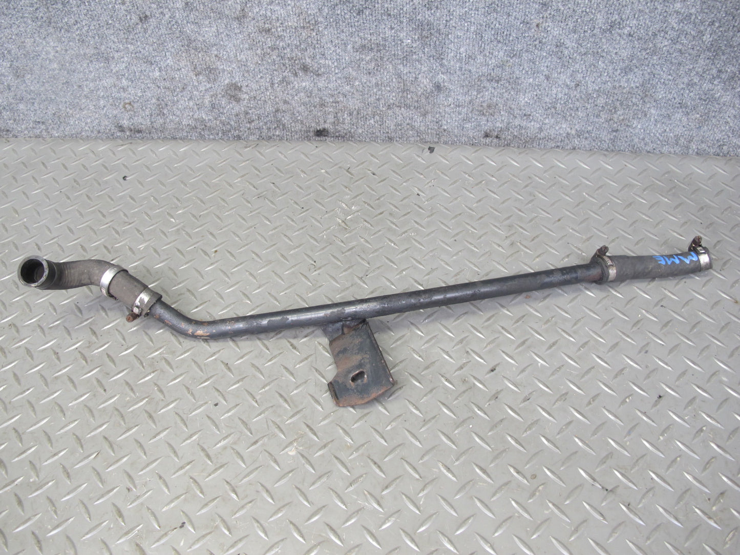 82-85 Mercedes W123 300D M617 617.952 Engine Cooling  Hose Pipe Line Set OEM