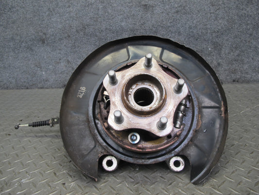 13-14 Nissan 370Z Z34 Rear Right Spindle Knuckle Wheel Hub Bearing 89K Miles OEM