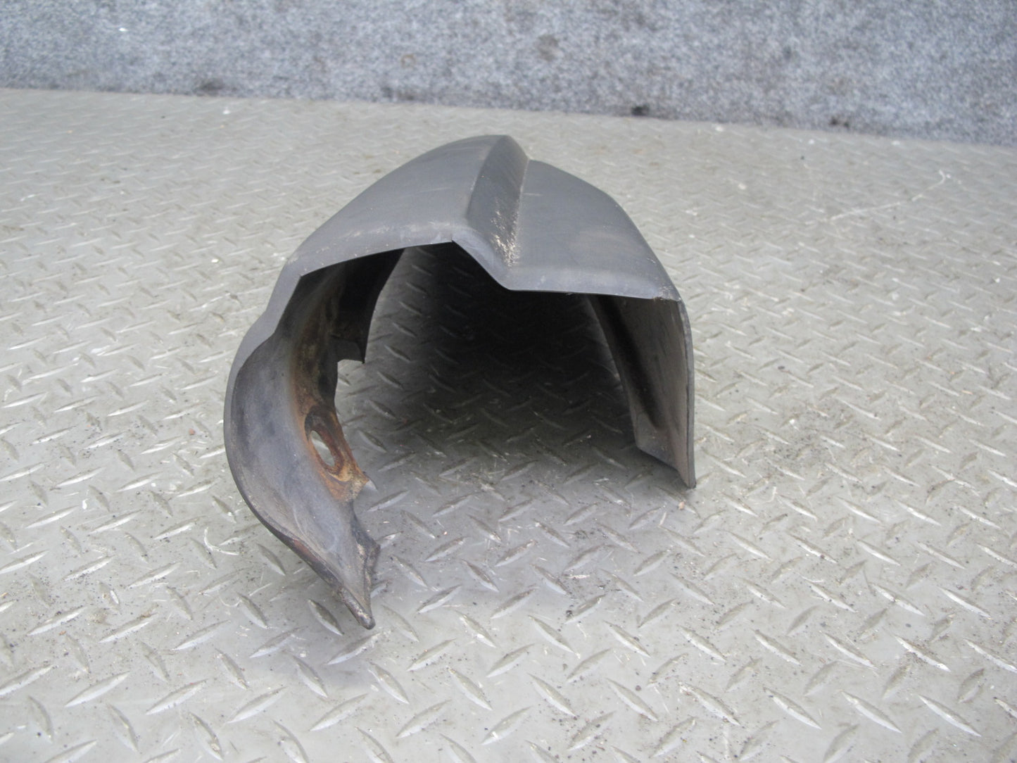 77-85 Mercedes W123 Sedan Set of 3 Rear Bumper Rubber Trim Cover OEM