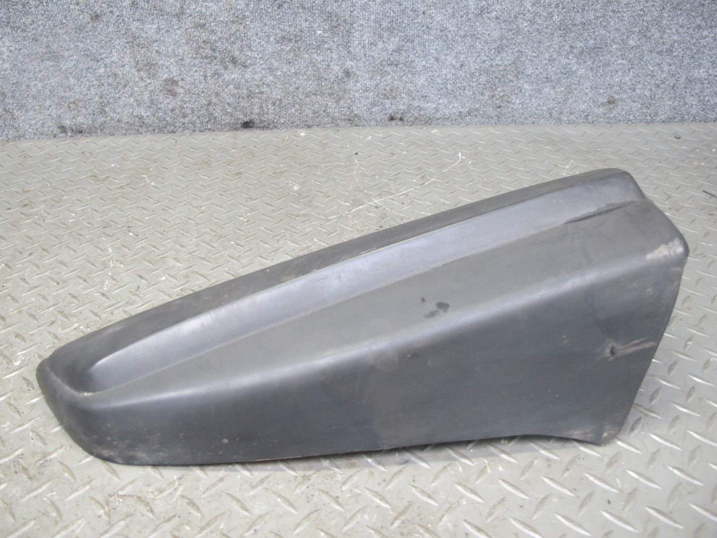 77-85 Mercedes W123 Sedan Set of 3 Rear Bumper Rubber Trim Cover OEM