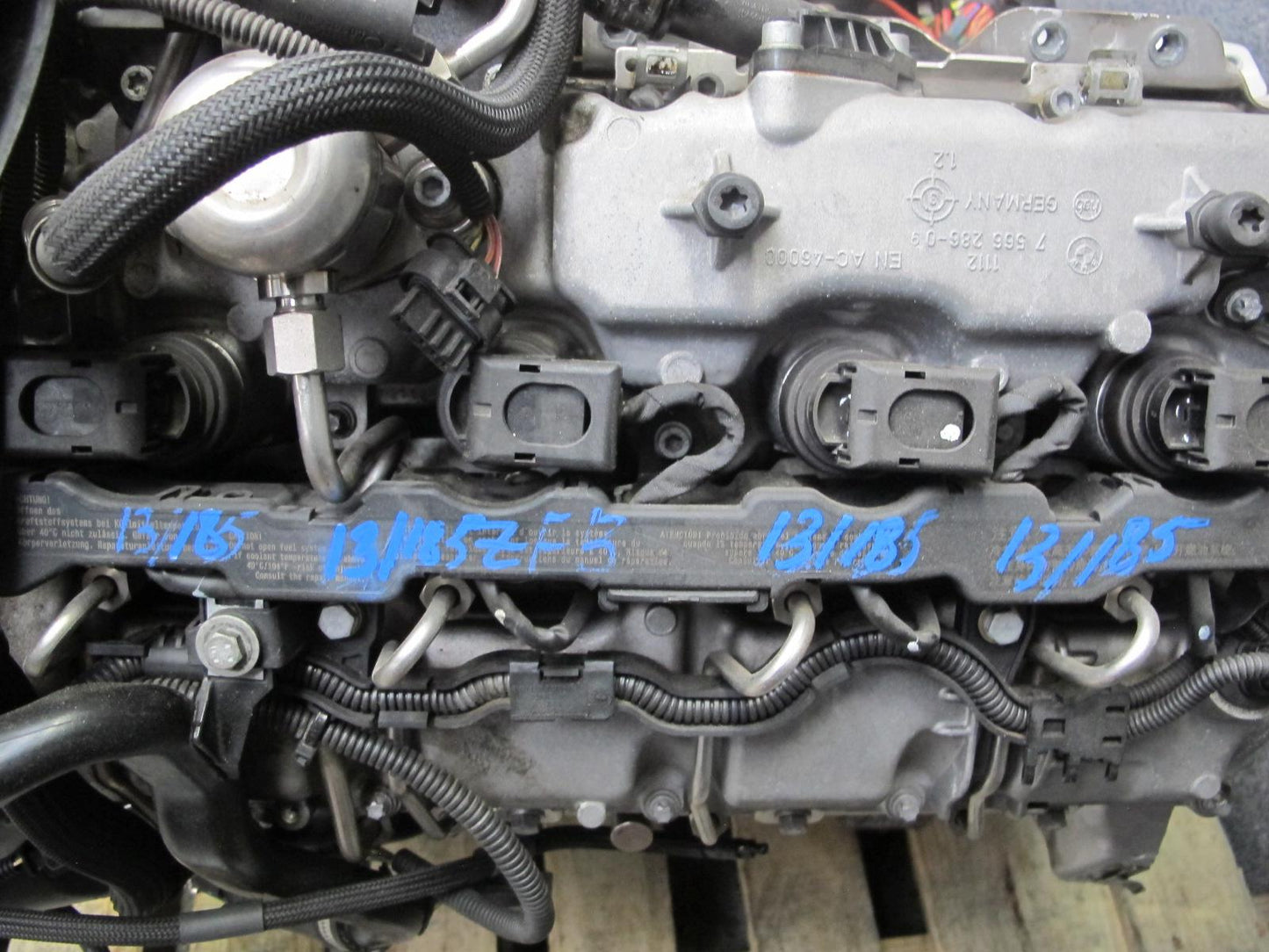 2013 BMW F10 550i N63 N63B44A 4.4L A/T Complete Engine Motor w Turbo 72k Miles