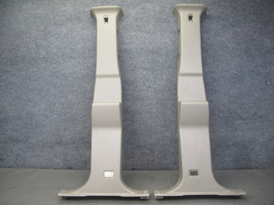 2003-2007 Hummer H2 Right & Left Side Upper Lower B Pillar Trim Cover Panel Set
