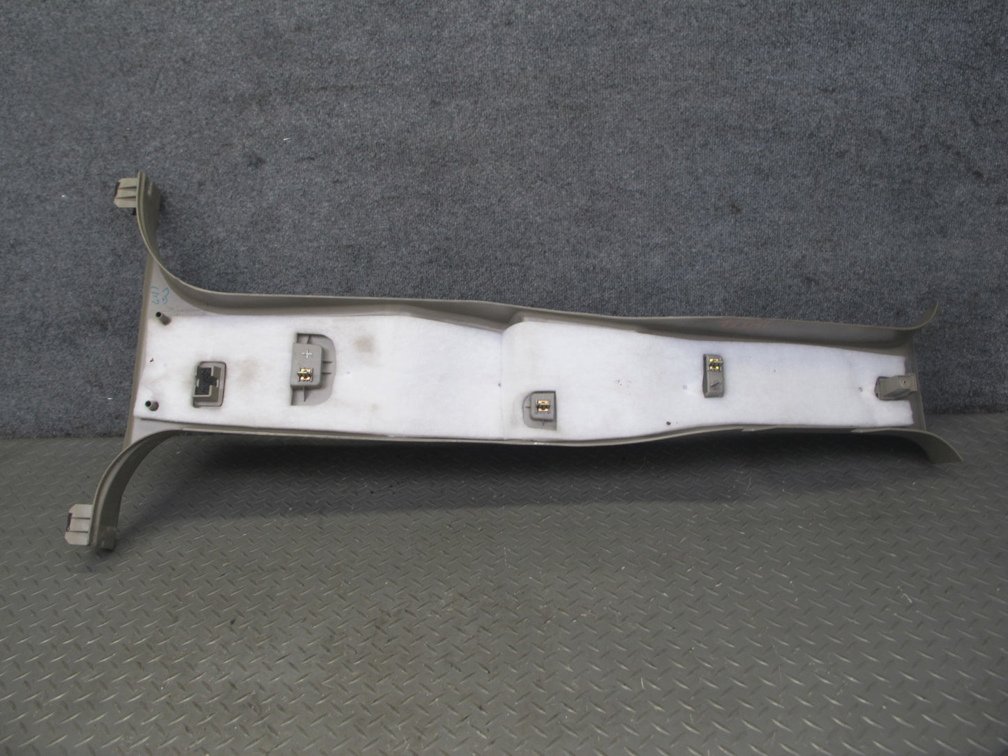 2003-2007 Hummer H2 Right & Left Side Upper Lower B Pillar Trim Cover Panel Set