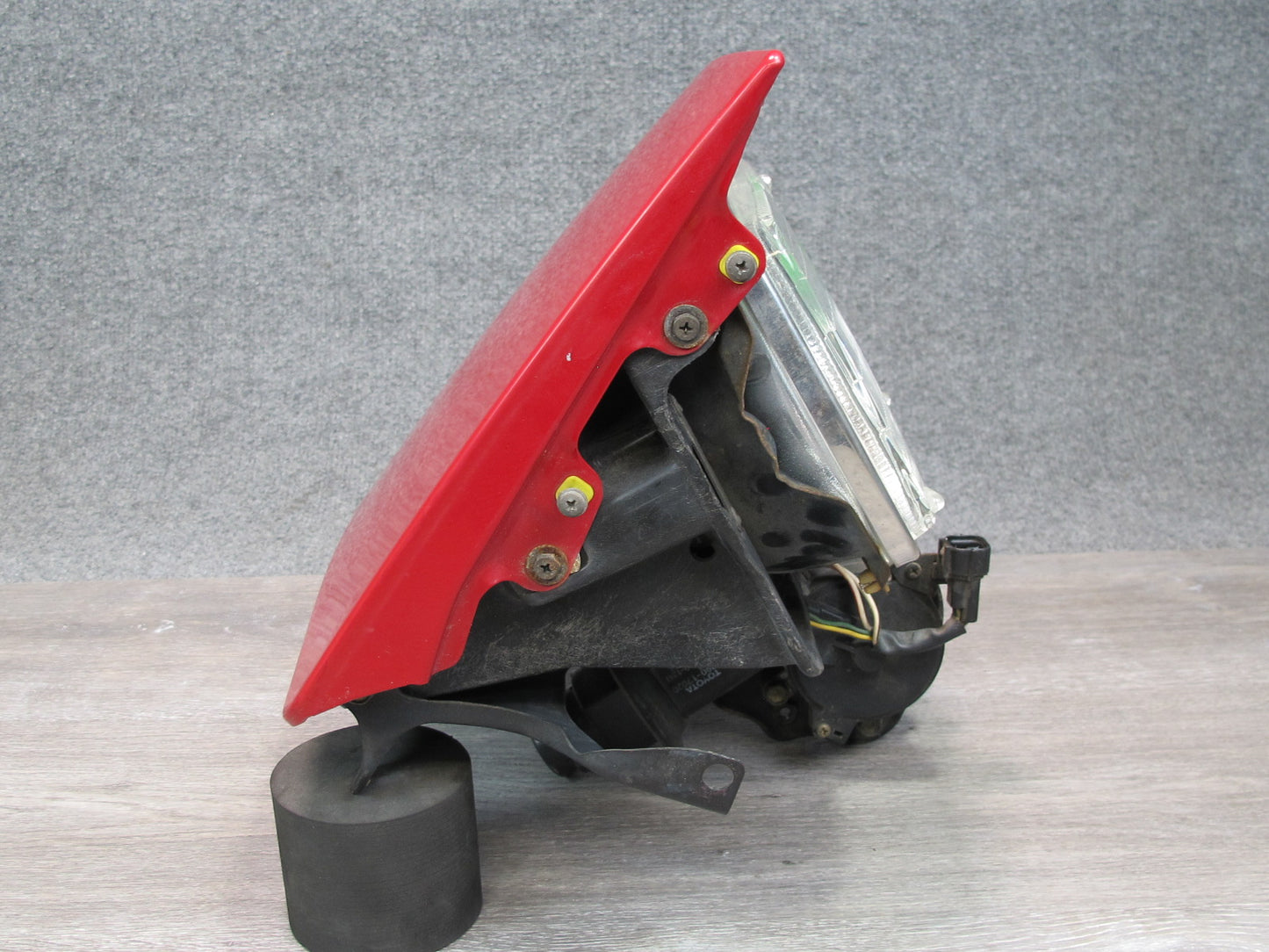 91-95 Toyota SW21L MR2 Front Left POP UP Headlight Lamp w Motor Rally RED OEM