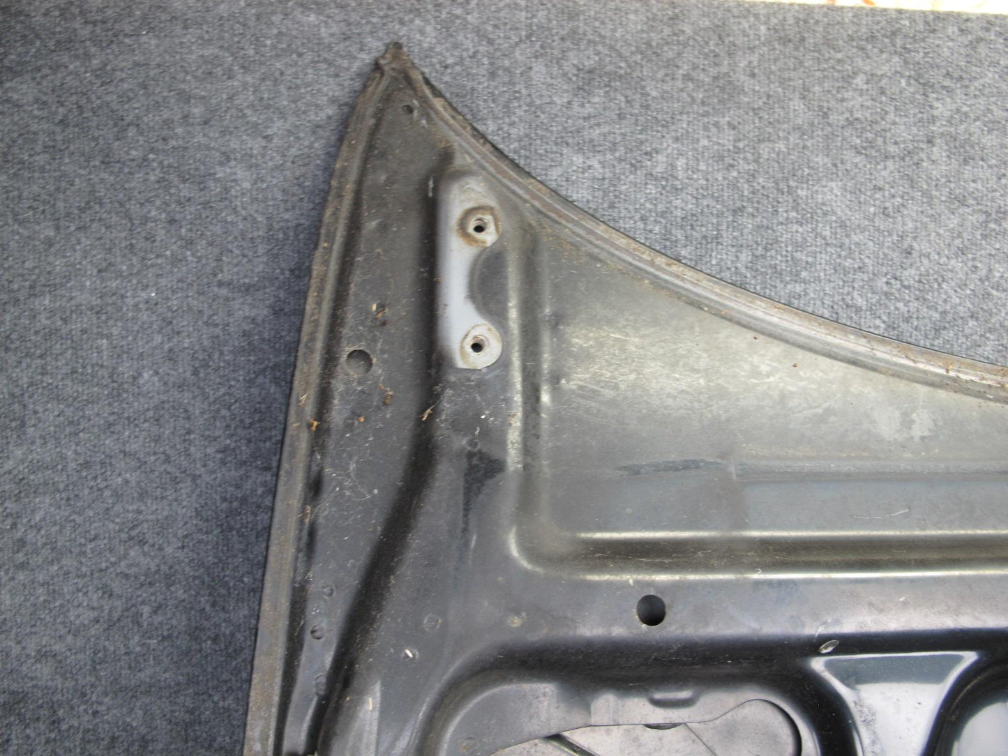91-93 Mitsubishi 3000GT Front Hood Bonnet Shell Panel Sable Black OEM