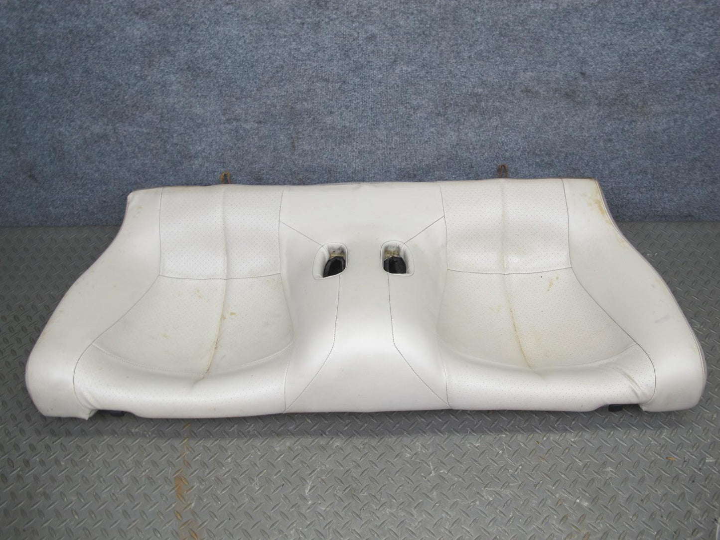 91-99 Mitsubishi 3000GT Rear Seat Lower Leather Cushion Beige OEM
