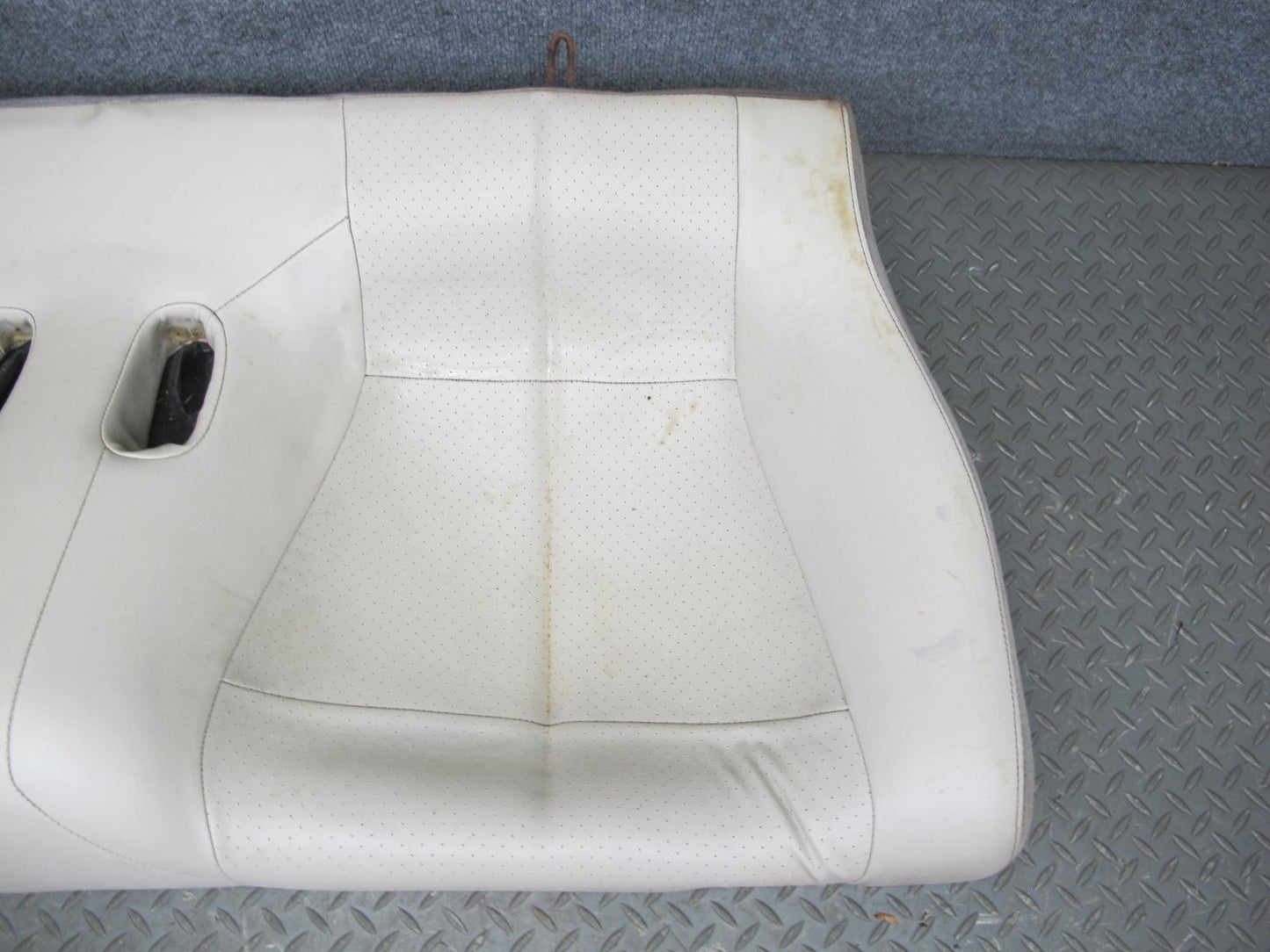 91-99 Mitsubishi 3000GT Rear Seat Lower Leather Cushion Beige OEM