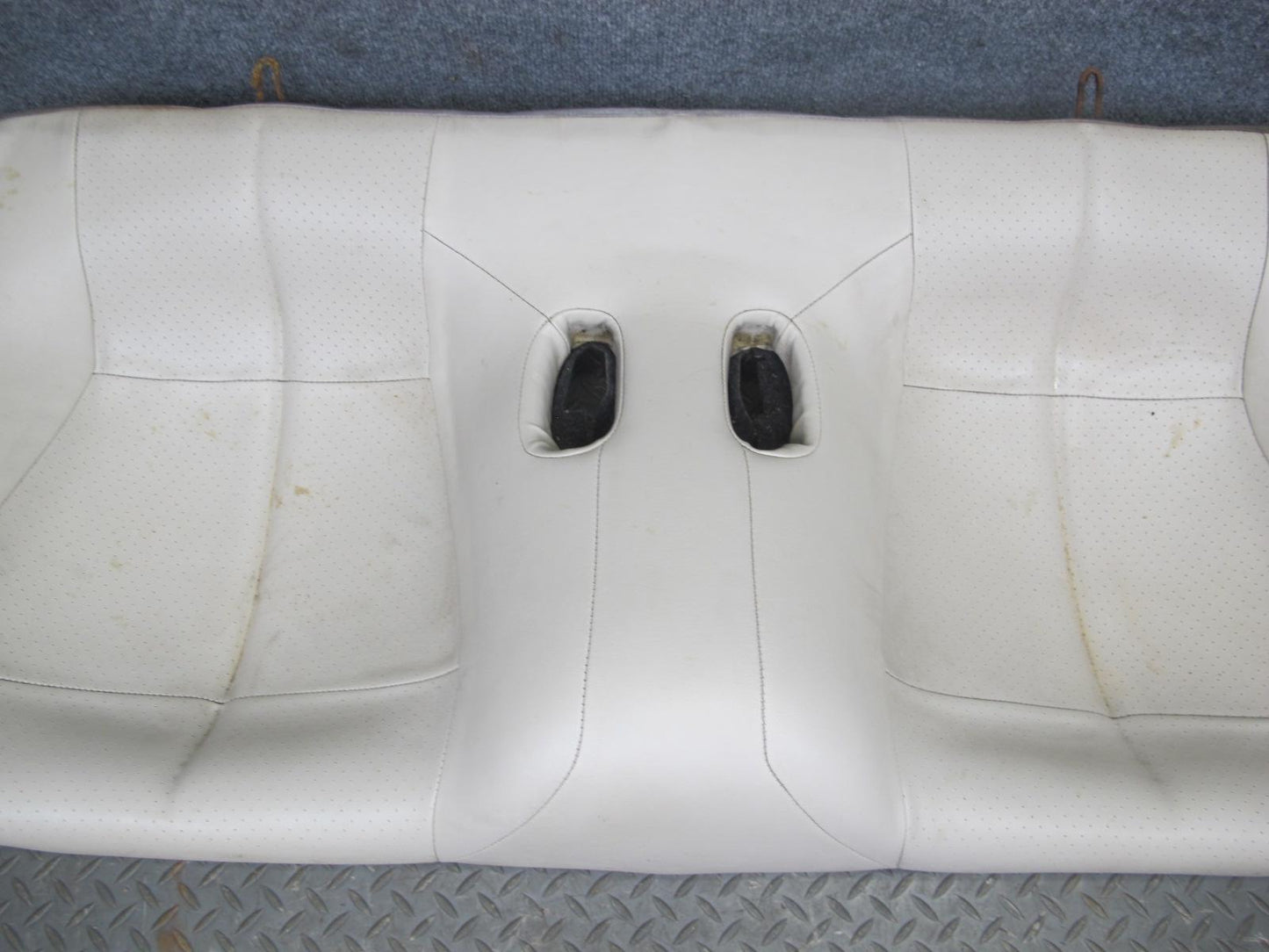 91-99 Mitsubishi 3000GT Rear Seat Lower Leather Cushion Beige OEM