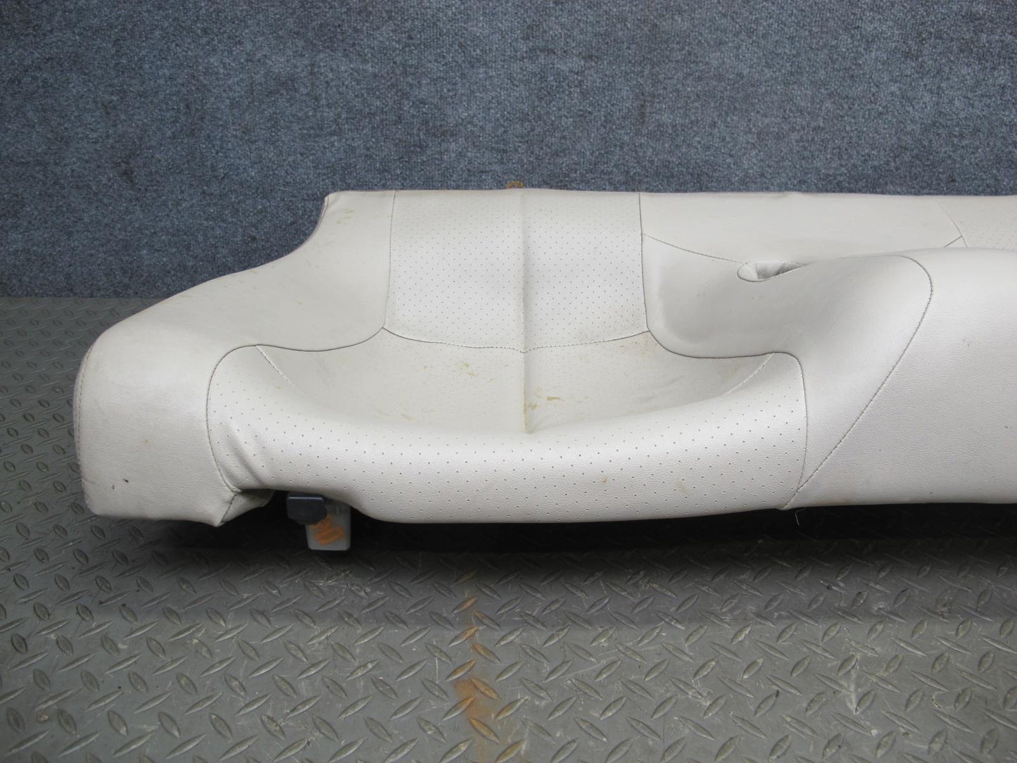 91-99 Mitsubishi 3000GT Rear Seat Lower Leather Cushion Beige OEM