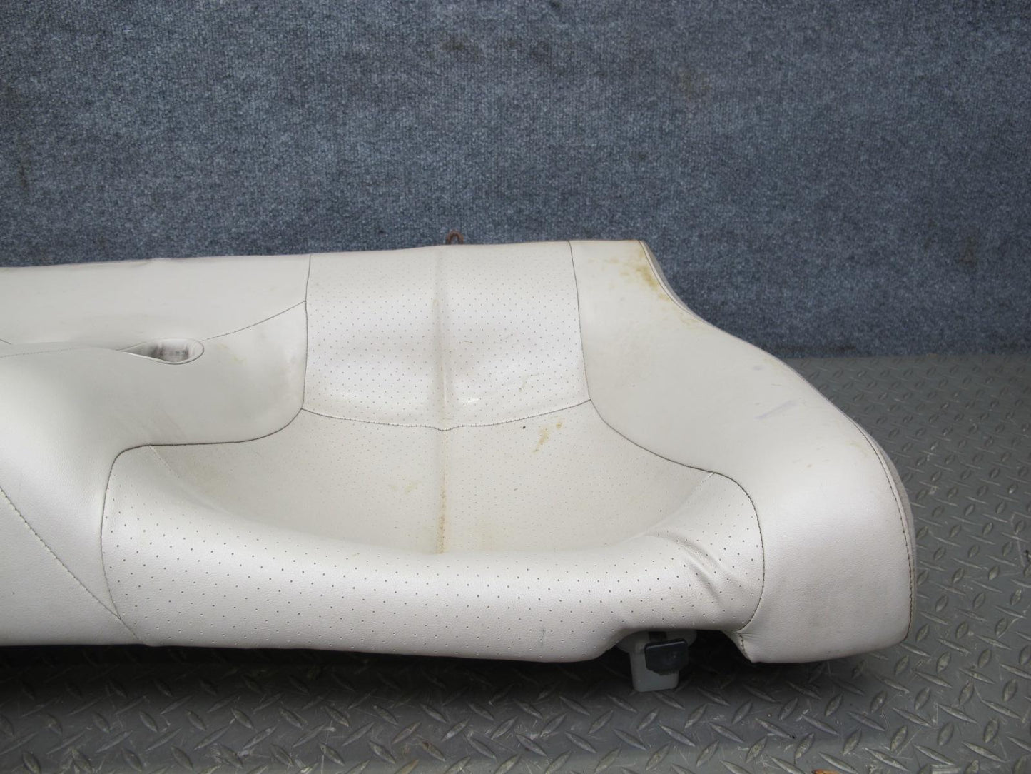 91-99 Mitsubishi 3000GT Rear Seat Lower Leather Cushion Beige OEM