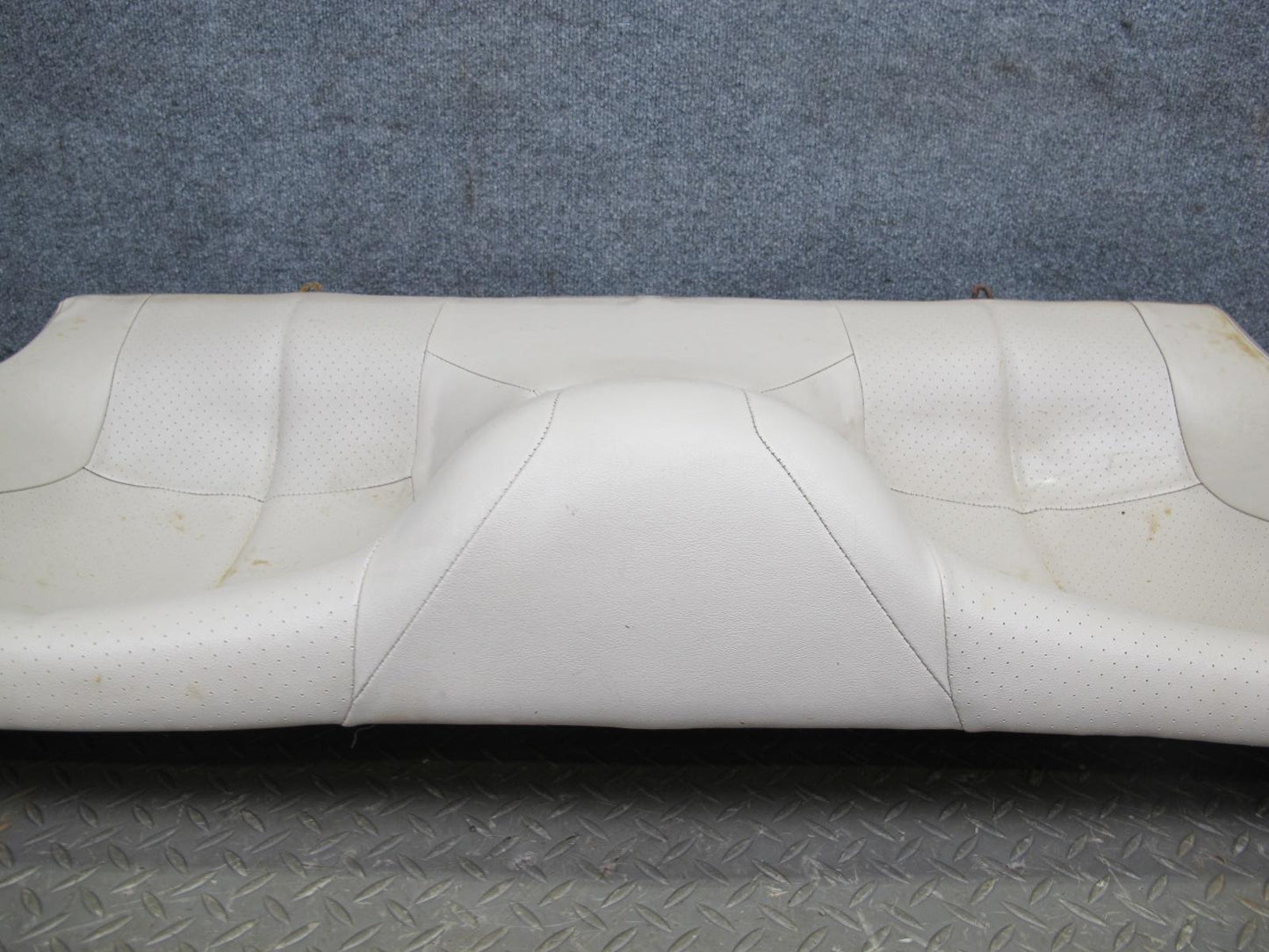91-99 Mitsubishi 3000GT Rear Seat Lower Leather Cushion Beige OEM