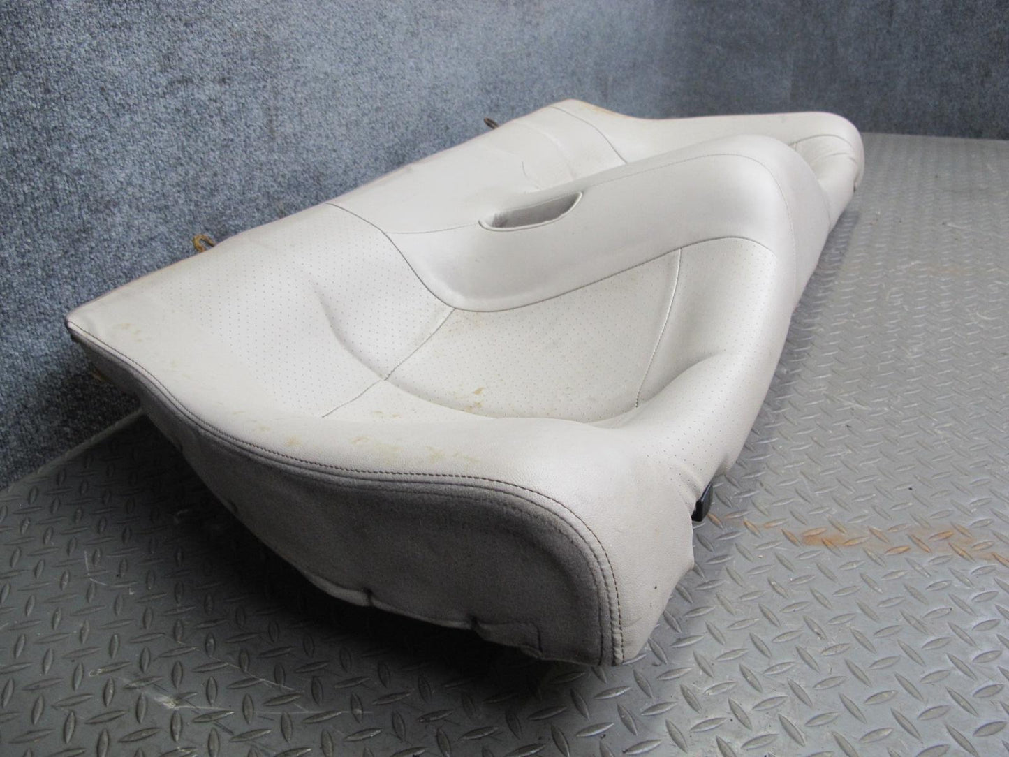 91-99 Mitsubishi 3000GT Rear Seat Lower Leather Cushion Beige OEM