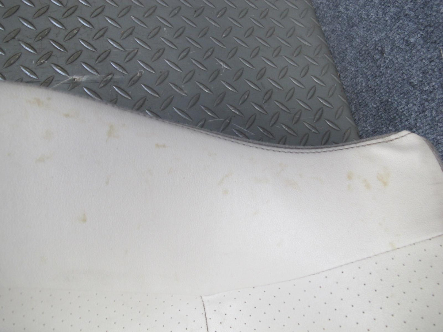 91-99 Mitsubishi 3000GT Rear Seat Lower Leather Cushion Beige OEM