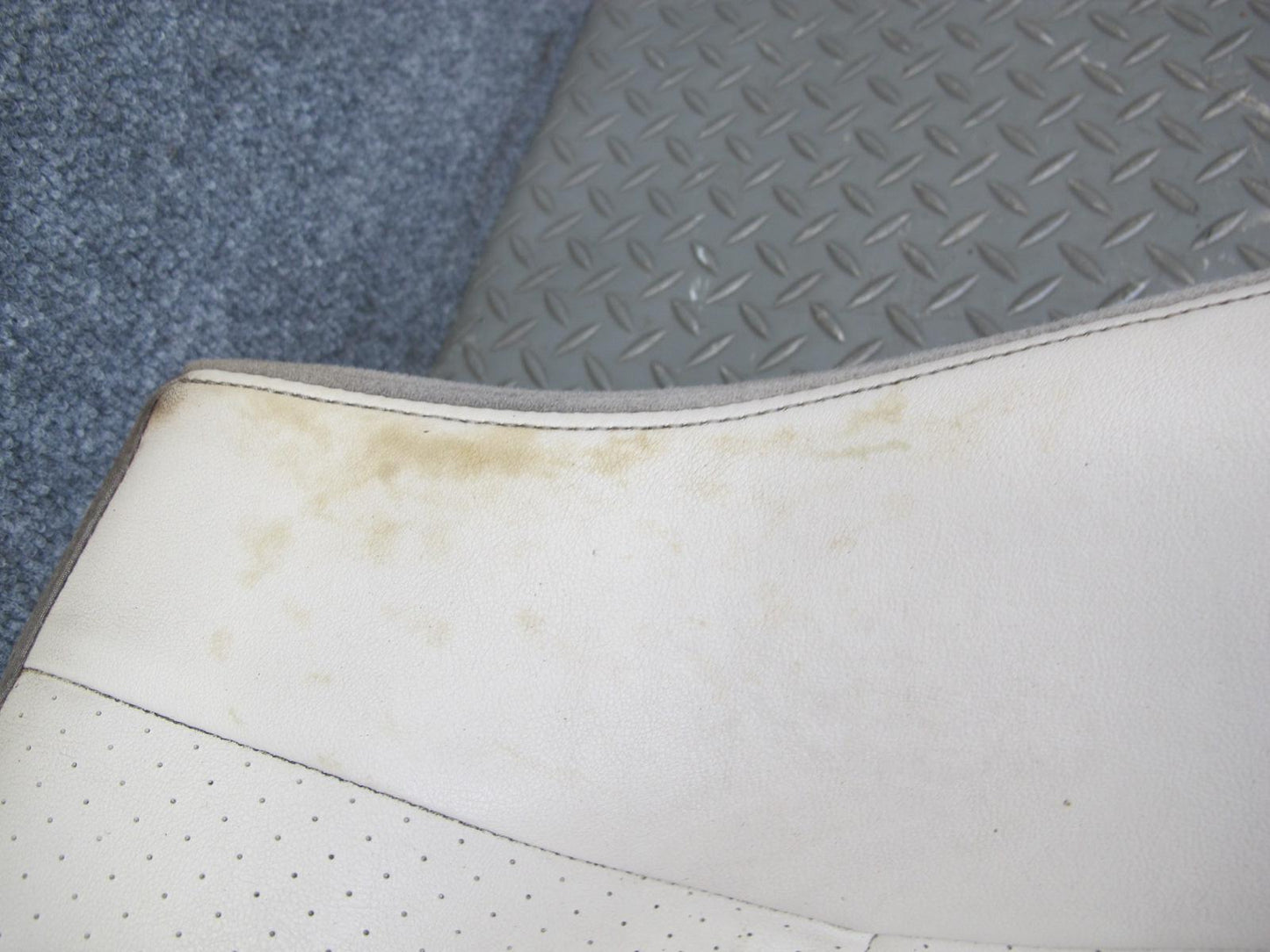 91-99 Mitsubishi 3000GT Rear Seat Lower Leather Cushion Beige OEM