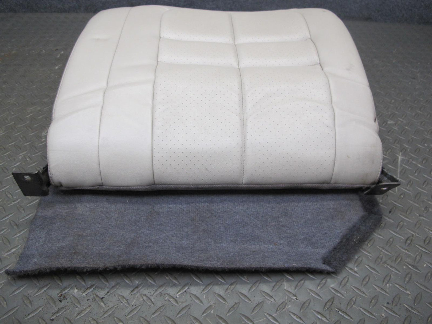 91-99 Mitsubishi 3000GT Rear Left Seat Upper Backrest Leather Cushion Beige OEM