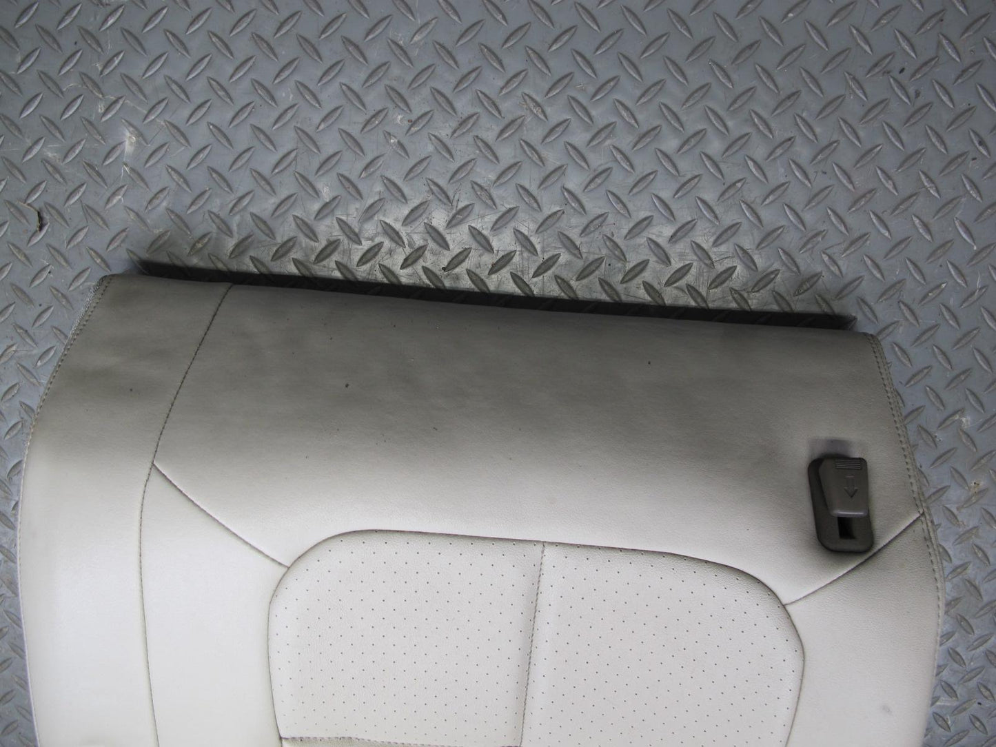 91-99 Mitsubishi 3000GT Rear Left Seat Upper Backrest Leather Cushion Beige OEM