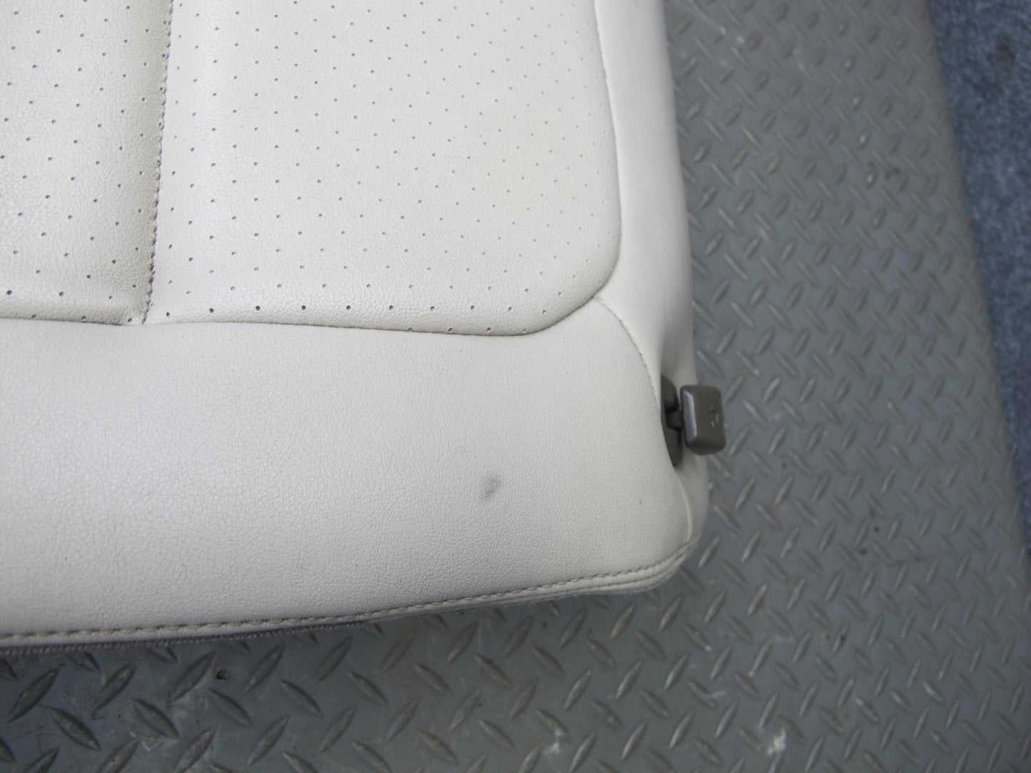 91-99 Mitsubishi 3000GT Rear Left Seat Upper Backrest Leather Cushion Beige OEM