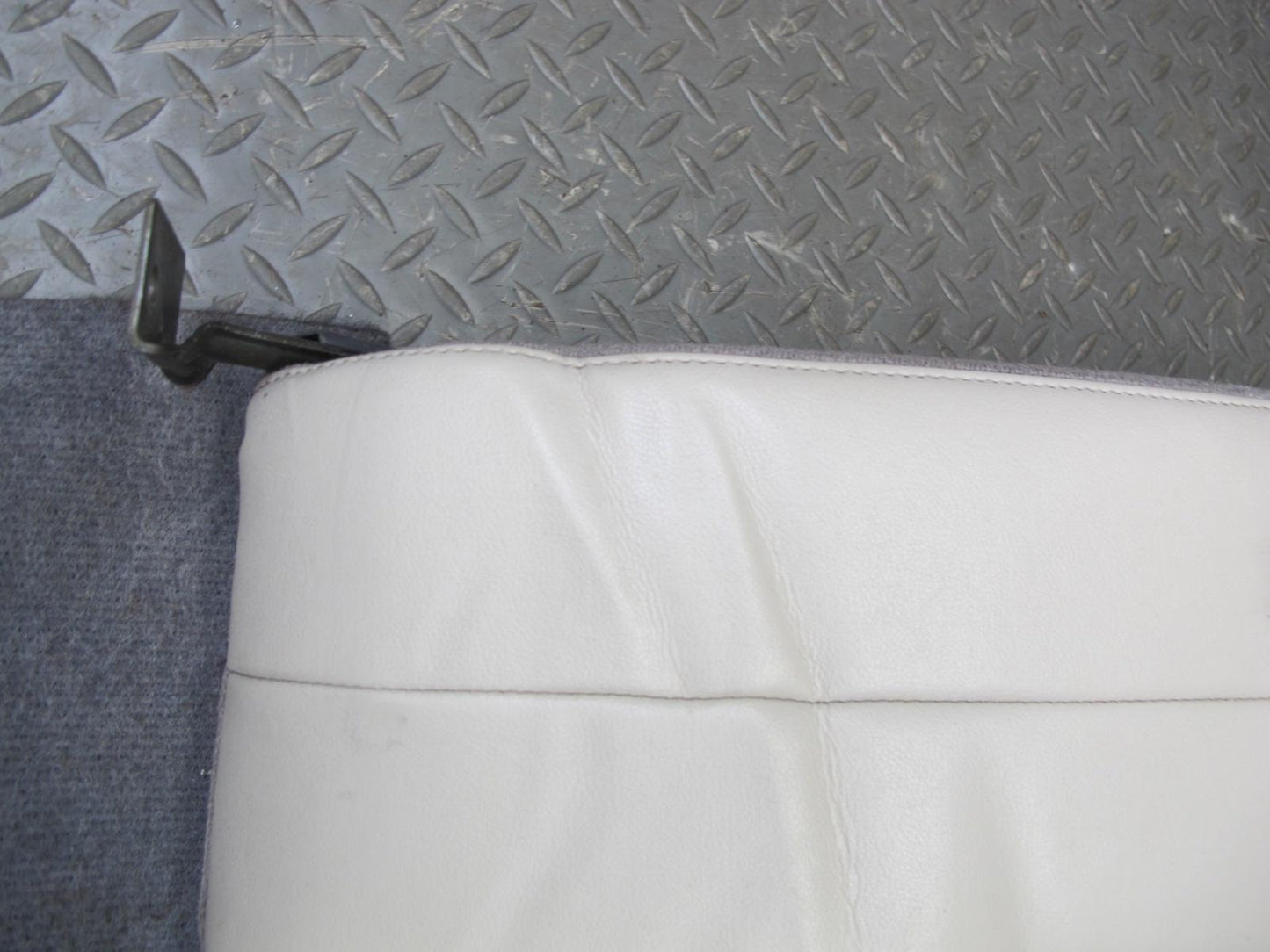 91-99 Mitsubishi 3000GT Rear Left Seat Upper Backrest Leather Cushion Beige OEM
