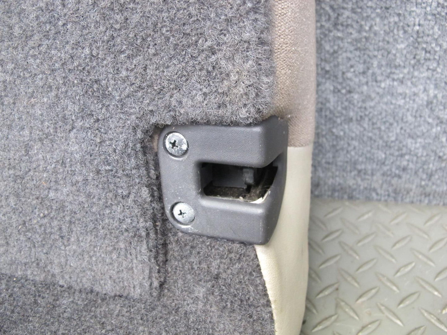 91-99 Mitsubishi 3000GT Rear Left Seat Upper Backrest Leather Cushion Beige OEM