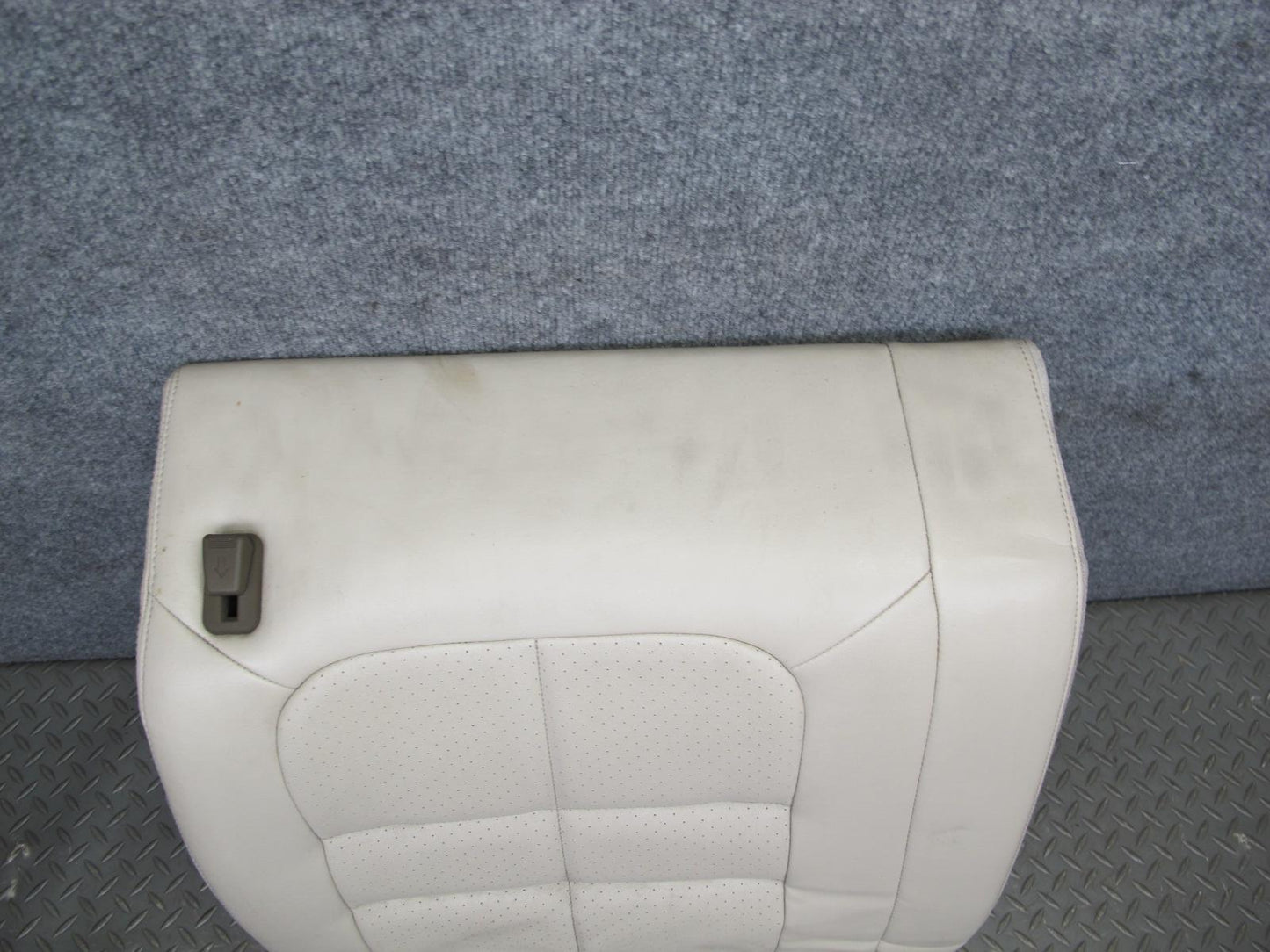 91-99 Mitsubishi 3000GT Rear Right Seat Upper Backrest Leather Cushion Beige OEM