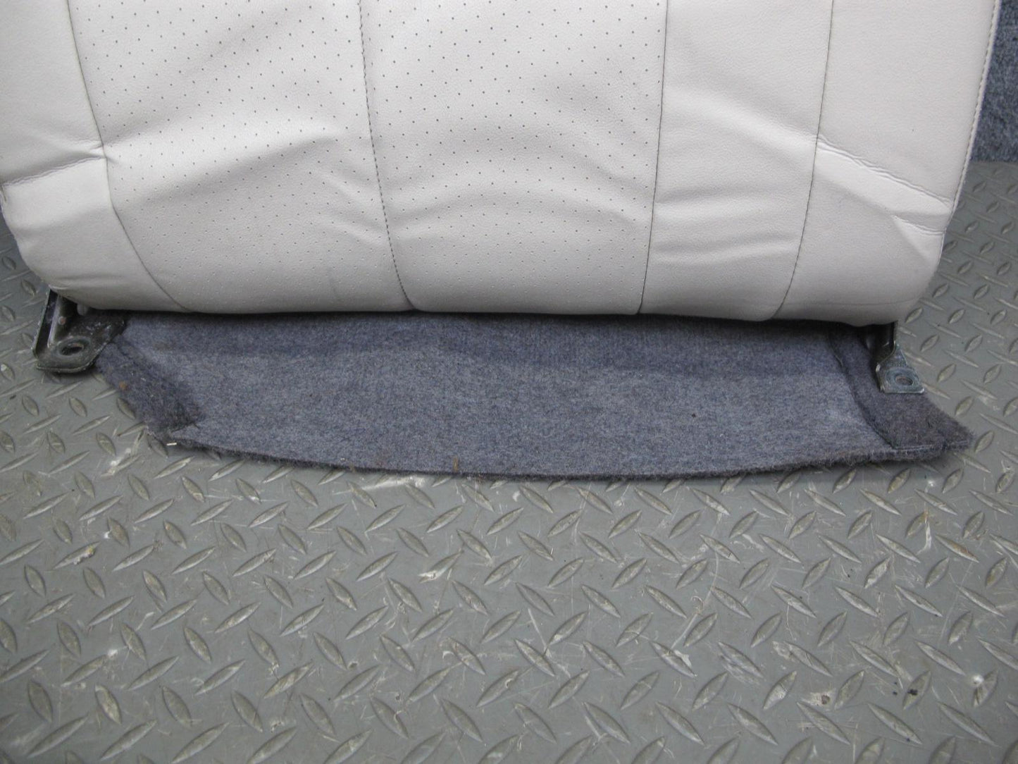 91-99 Mitsubishi 3000GT Rear Right Seat Upper Backrest Leather Cushion Beige OEM