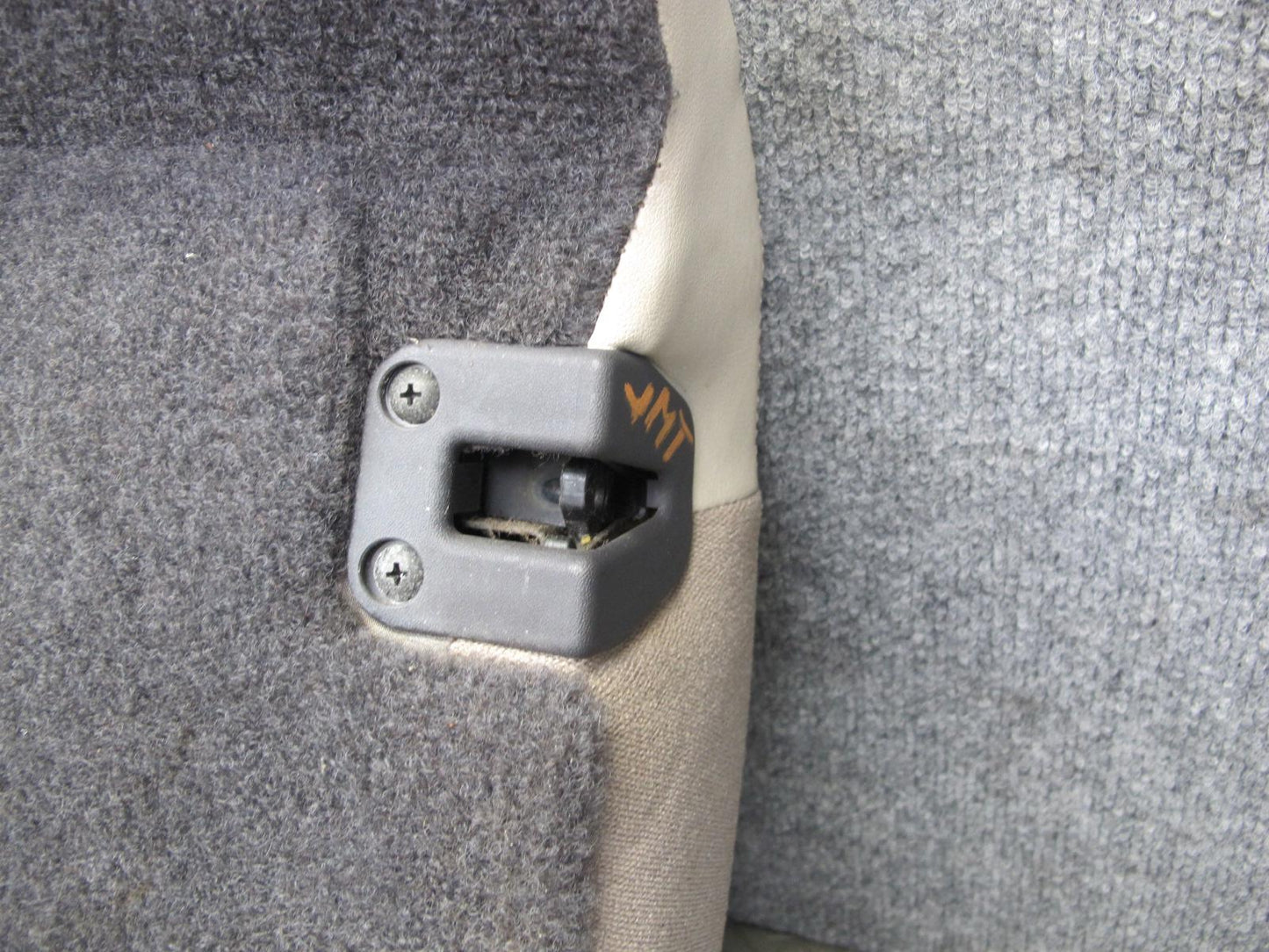 91-99 Mitsubishi 3000GT Rear Right Seat Upper Backrest Leather Cushion Beige OEM
