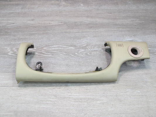 92-96 Lexus UZZ30L SC300 SC400 Dash Left Ignition Switch Trim Cover Ivory OEM