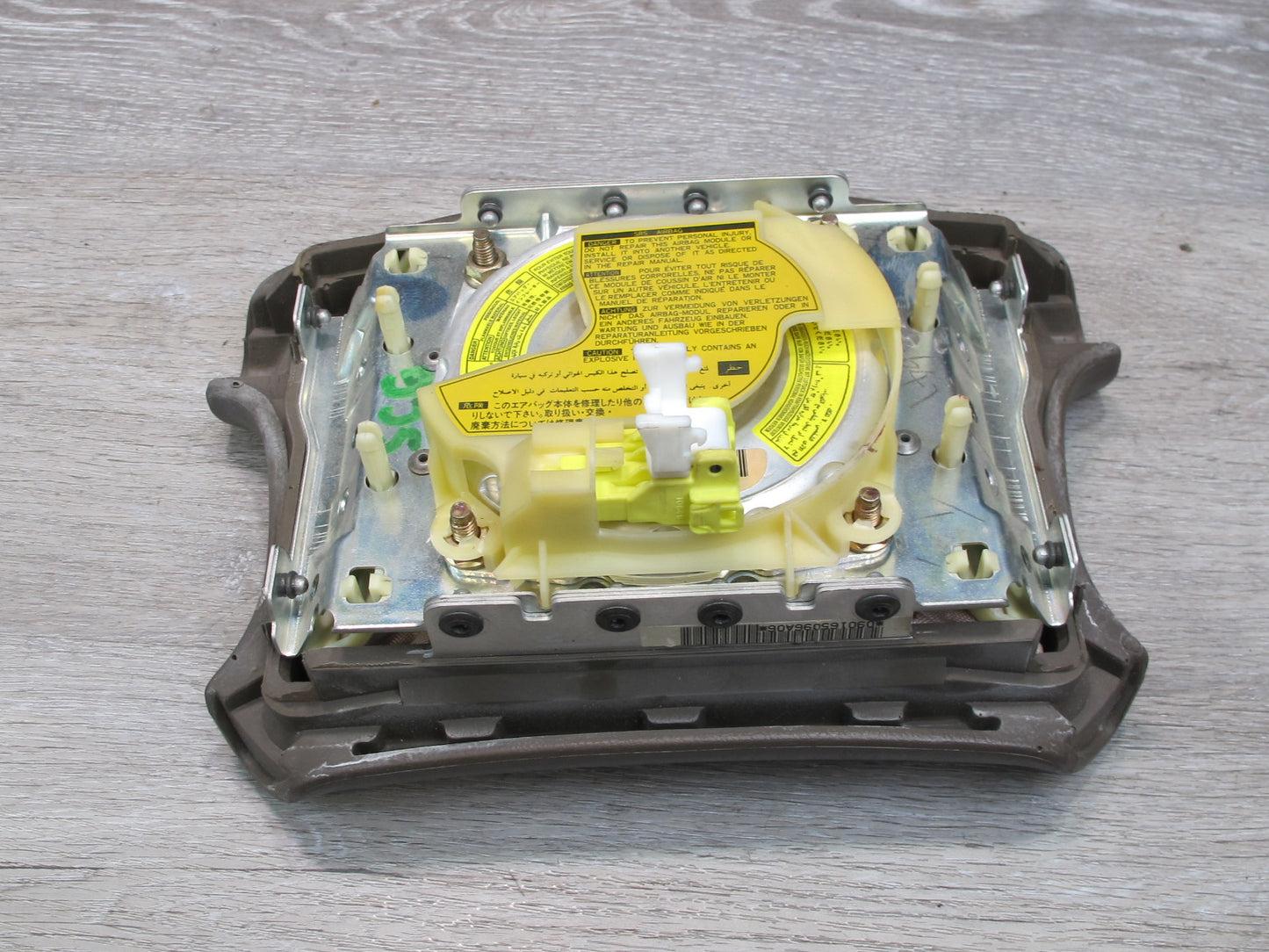 92-96 LEXUS SC300 SC400 FRONT LEFT DRIVER SIDE STEERING WHEEL SRS AIRBAG OEM