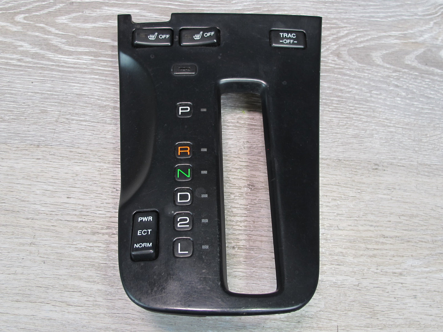 95-96 Lexus UZZ30L SC300 SC400 A/T Automatic Transmission Shifter Trim Black OEM