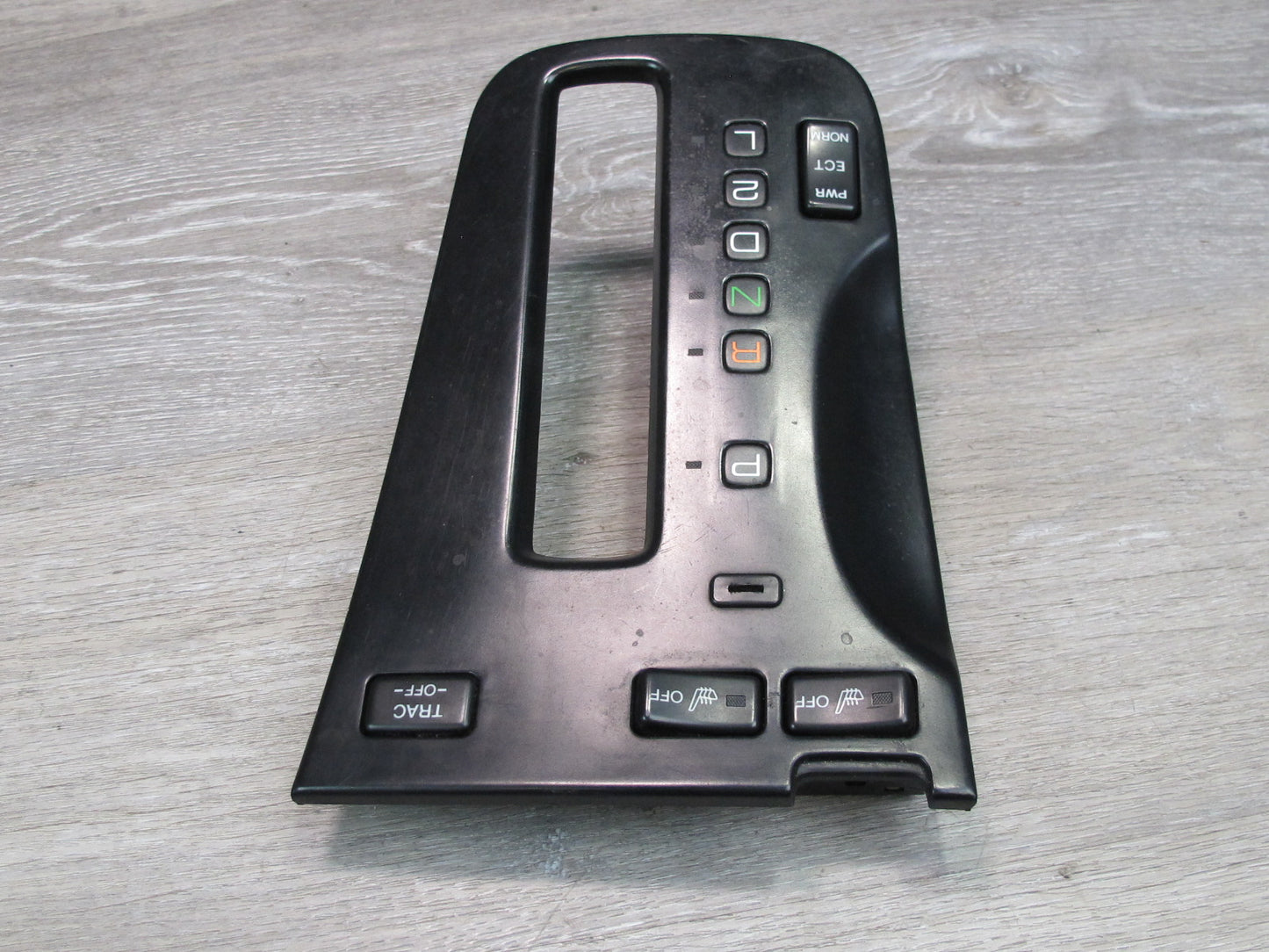 95-96 Lexus UZZ30L SC300 SC400 A/T Automatic Transmission Shifter Trim Black OEM