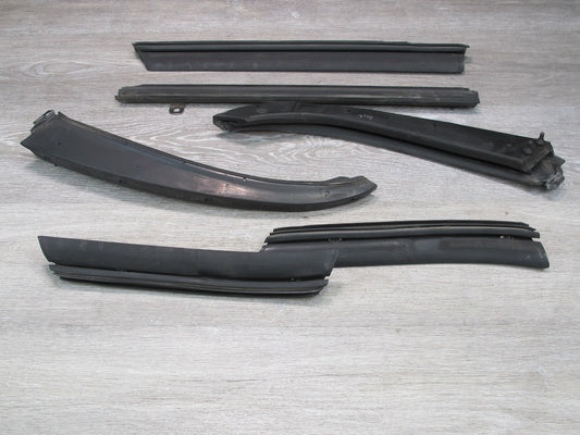09-15 Mini Cooper R57 Convertible Set of 6 TOP Roof Left & Right Seal Gasket OEM