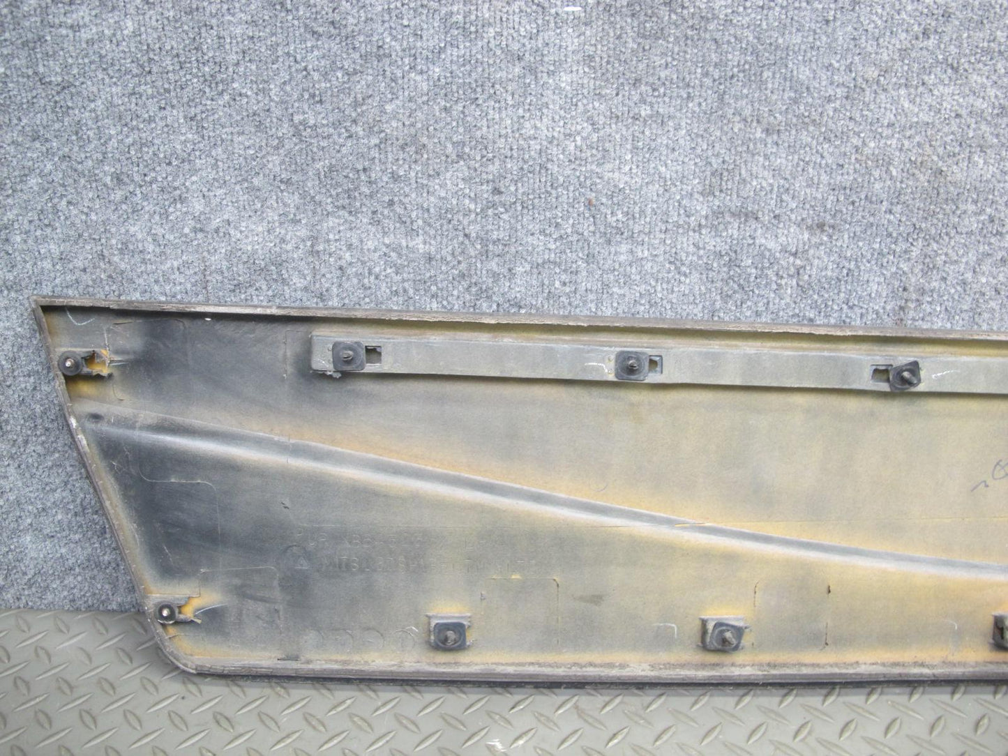 91-99 Mitsubishi 3000GT Set of 2 Left & Right Door Trim Molding Cover Black OEM