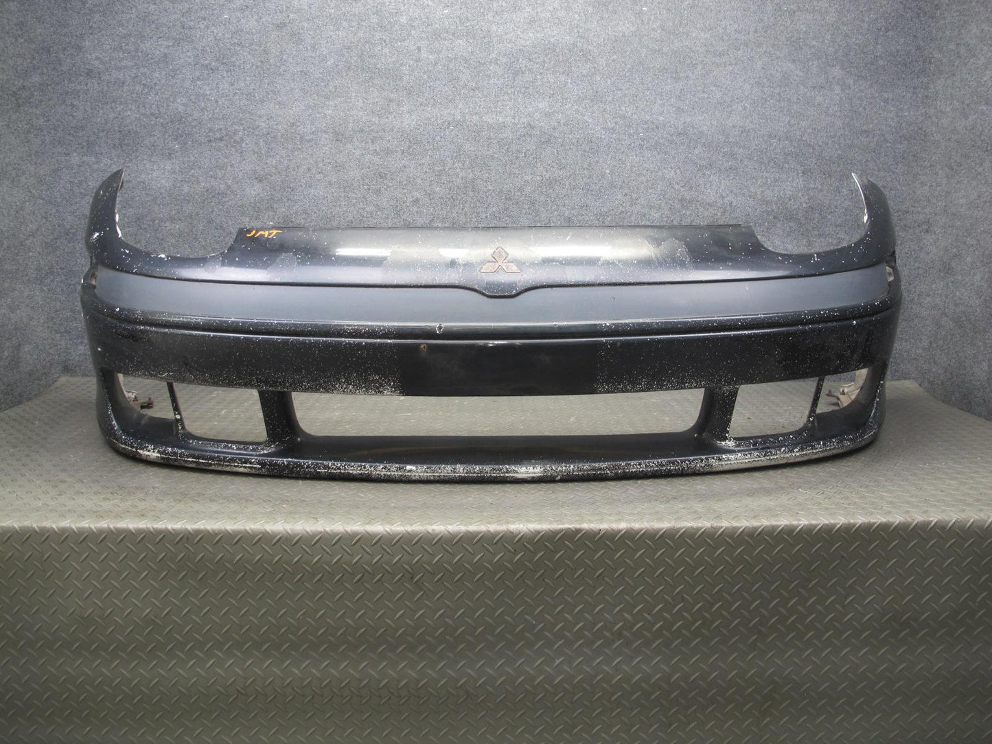 91-93 Mitsubishi 3000GT Front Bumper Cover Black OEM