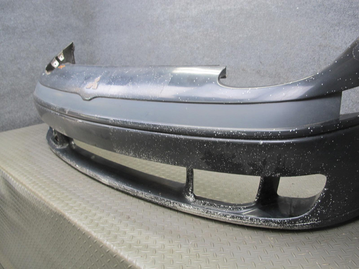91-93 Mitsubishi 3000GT Front Bumper Cover Black OEM