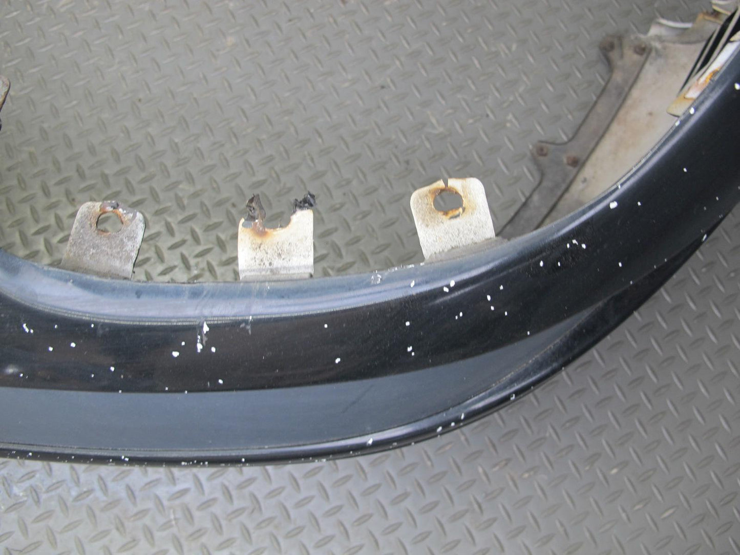 91-93 Mitsubishi 3000GT Front Bumper Cover Black OEM