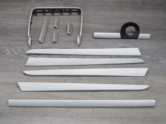 2003-2010 Porsche Cayenne 957 Dash Console Front & Rear Door Panel Trim Set