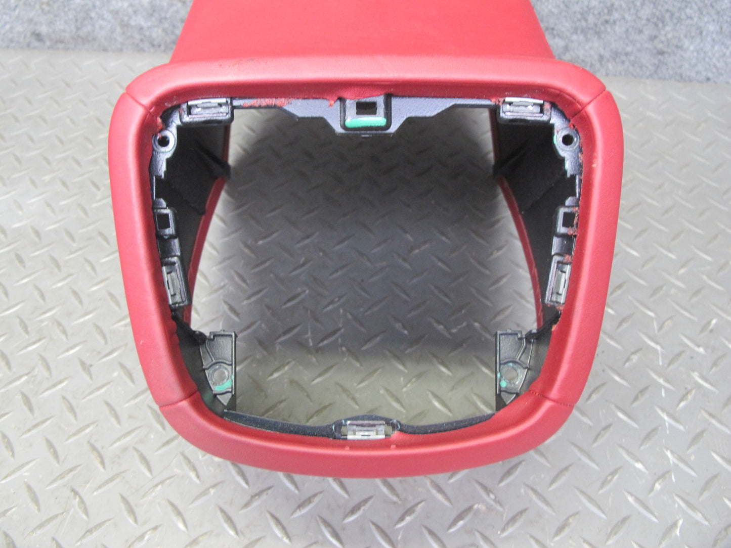 2017-2020 Maserati Levante M161 Rear Center Console Trim Cover Panel RED