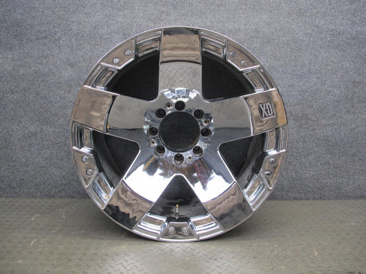 XD KMC XD775 Rockstar Chrome 22" R22 Wheel Rim 22X12J 8X165.1 ET-44