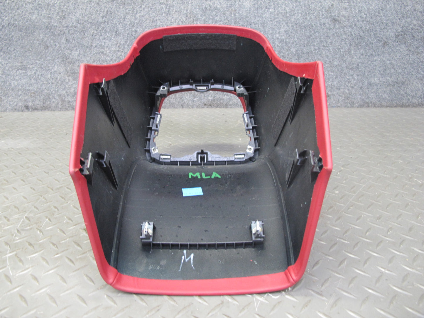 2017-2020 Maserati Levante M161 Rear Center Console Trim Cover Panel RED