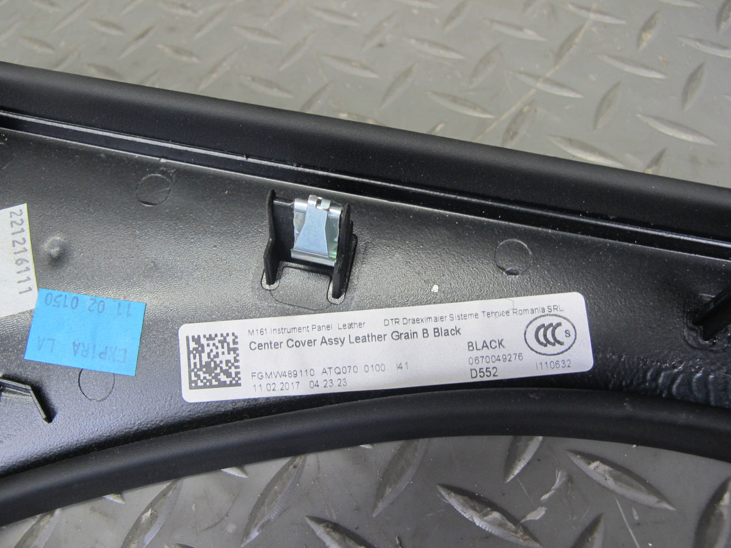 2017-2020 Maserati Levante M161 Steering Column Dash Lower Trim Cover Panel