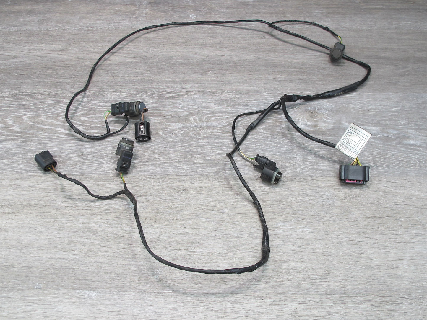 2008-2014 BMW E71 E72 X6 Rear Bumper PDC Parking Distance Sensor Wiring Set