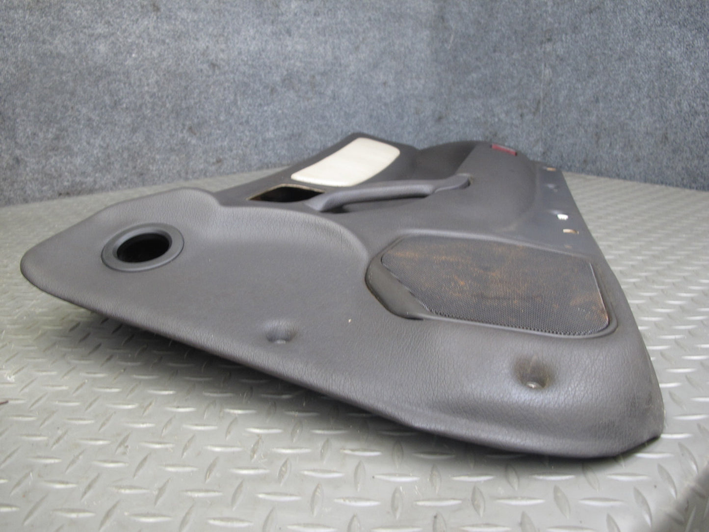 91-95 Mitsubishi 3000GT Right Passenger Door Interior Trim Panel Gray Beige OEM