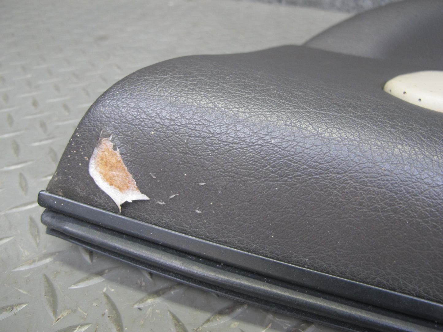 91-95 Mitsubishi 3000GT Right Passenger Door Interior Trim Panel Gray Beige OEM