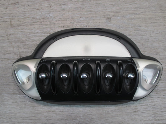 11-15 Mini Cooper R57 Convertible Overhead Dome Light w Roof Control Switch OEM
