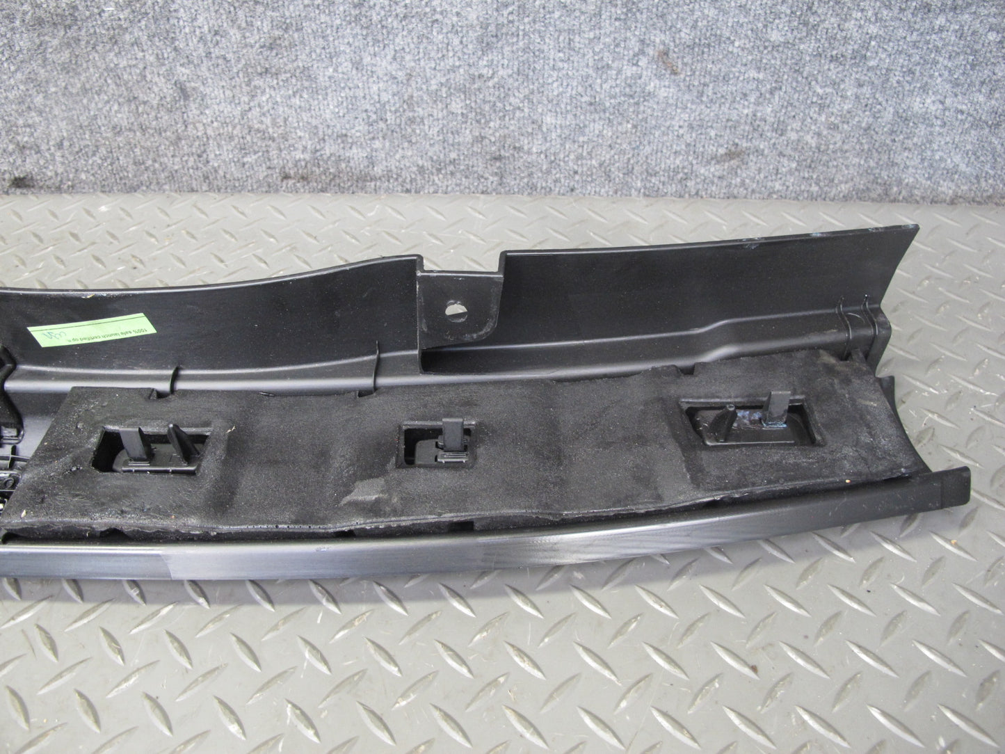 2017-2020 Maserati Levante M161 Rear Trunk Lock Sill Scuff Plate Trim Cover