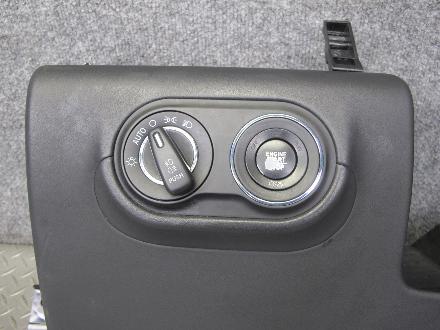 2017-2020 Maserati Levante M161 Dash Front Left Lower Knee Trim Panel w Switches
