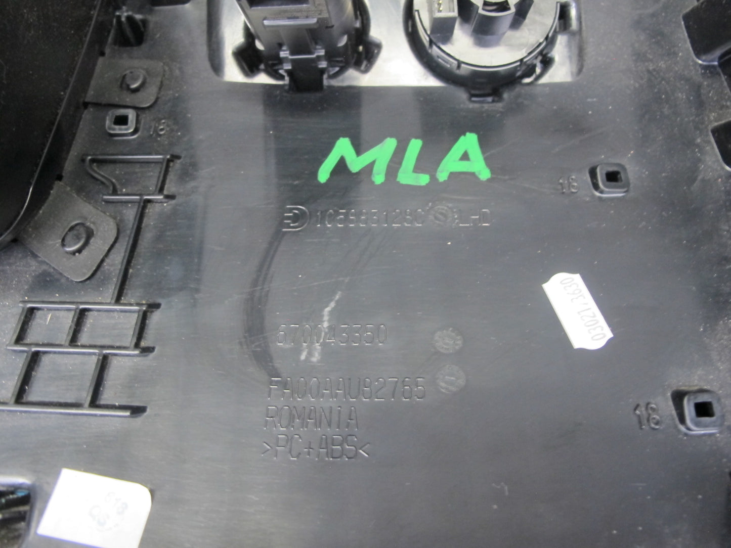 2017-2020 Maserati Levante M161 Dash Front Left Lower Knee Trim Panel w Switches