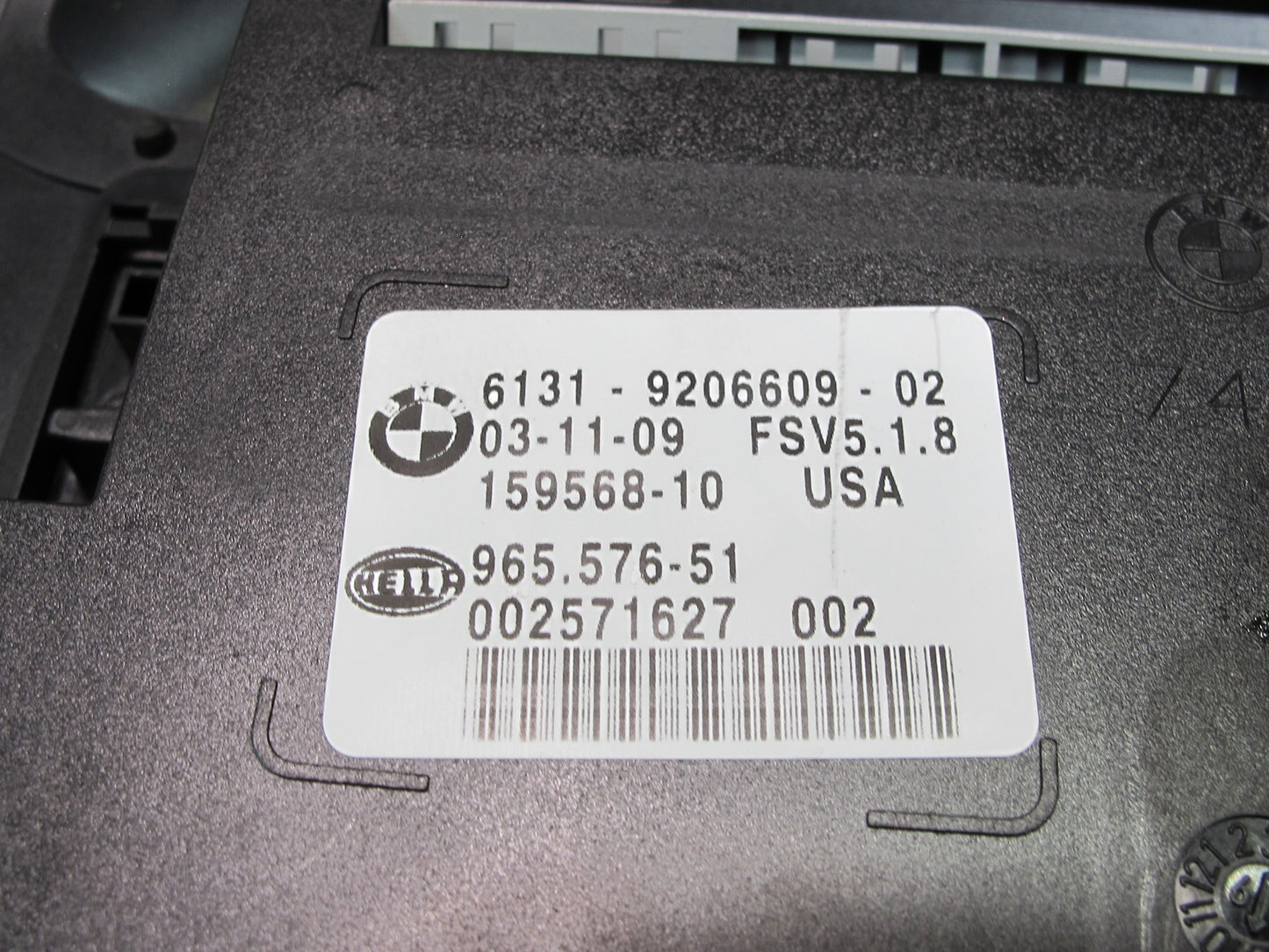 2008-2014 BMW E71 E72 X6 Overhead Console Dome Reading Light Sunroof Switch