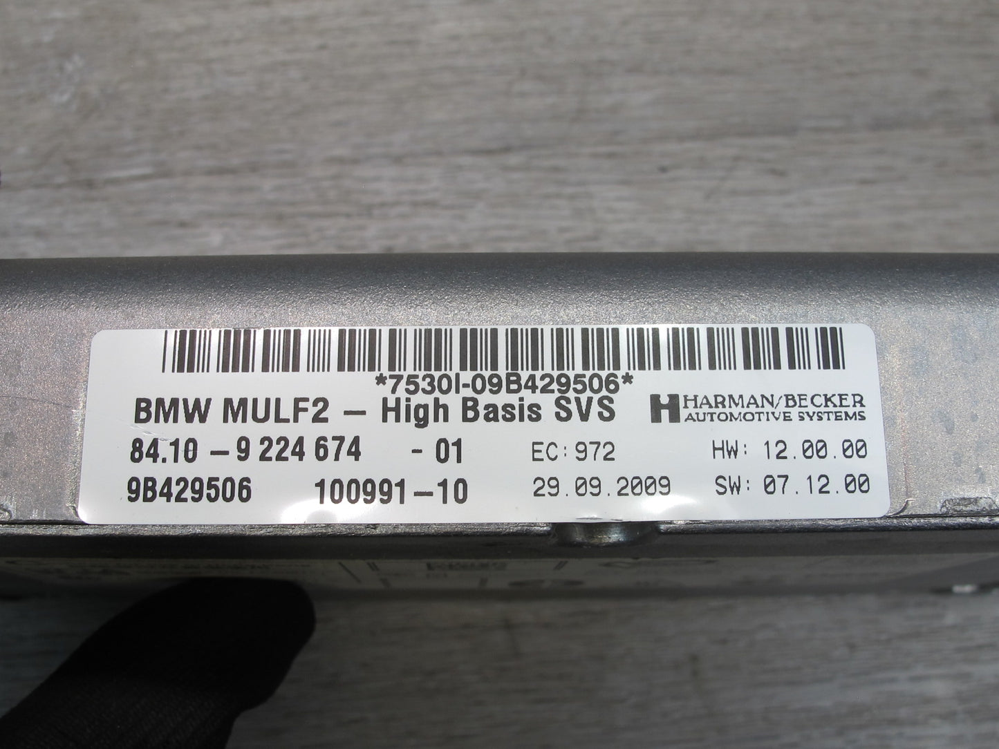 2008-2014 BMW E71 E72 X6 MULF2 High Bluetooth Interface Control Module 9224674